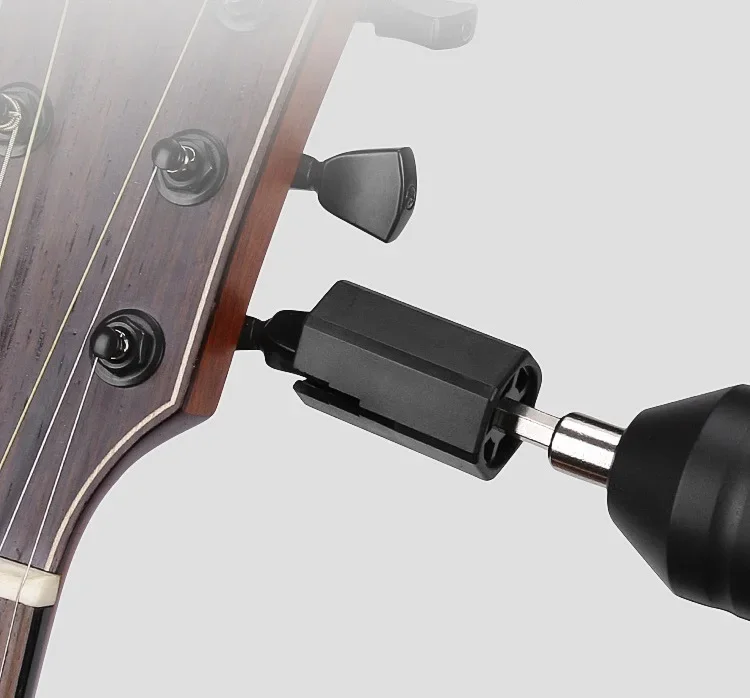 Rechargeable Automatic Guitar Tuner Peg String Winder for Acoustic Electric Guitar Bass Ukulele