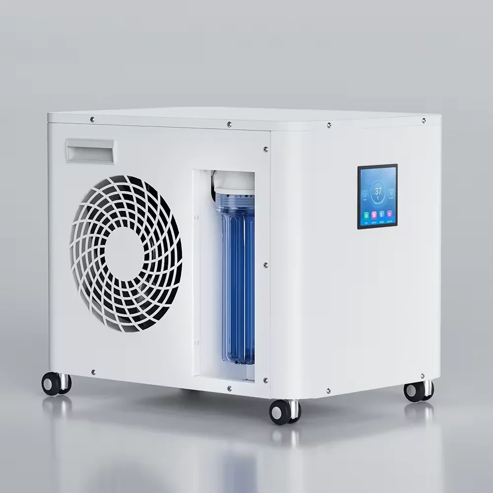 ICEGALAX best Water cooling chiller prices all in one air cooled cold plunge chiller  with ozone filter