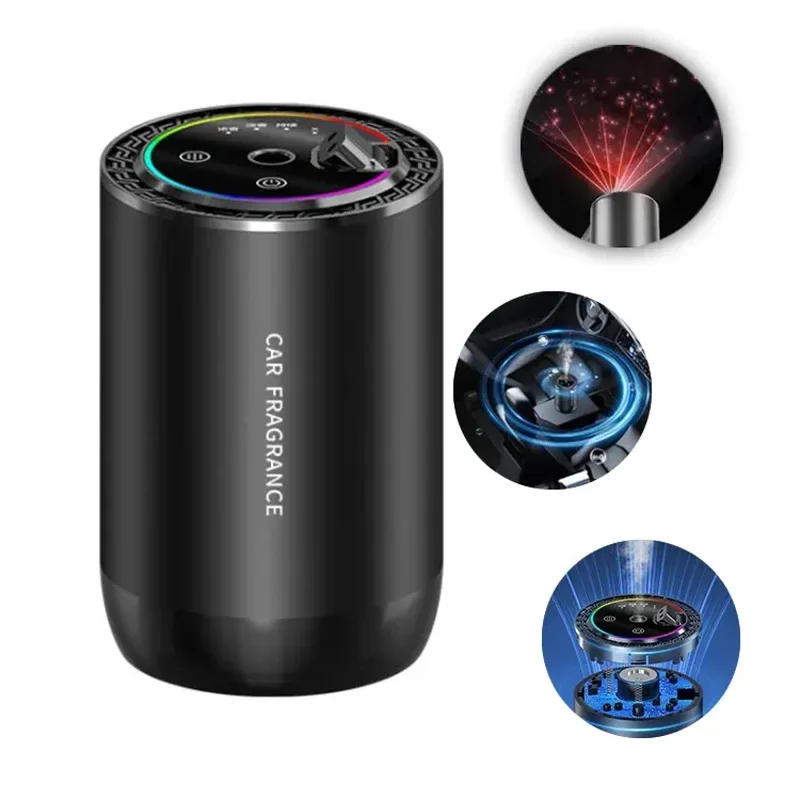 Car Aroma Diffuser Star Light Led  Electric Car Air Freshener  Smart Aromatherapy  With Fragrances  Scent Essential Oil Diffuser