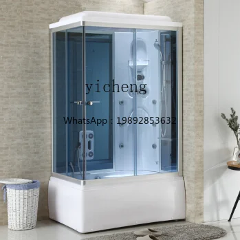 integral shower room toilet bathroom sauna bath rectangular with bathtub shower