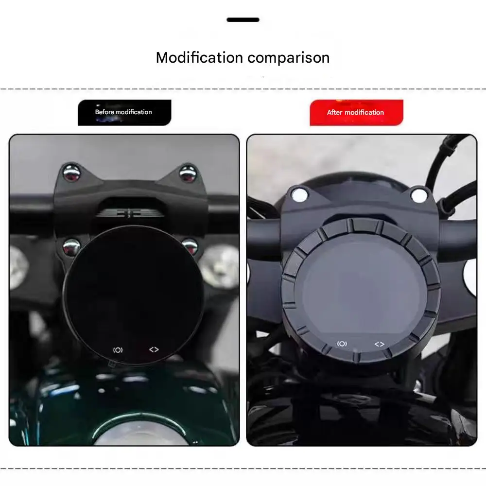 Benda Rock 250, Chimaera 350/450/500, Dark Flag 950, Napoleon 250 modified instrument panel cover, protective decorative cover