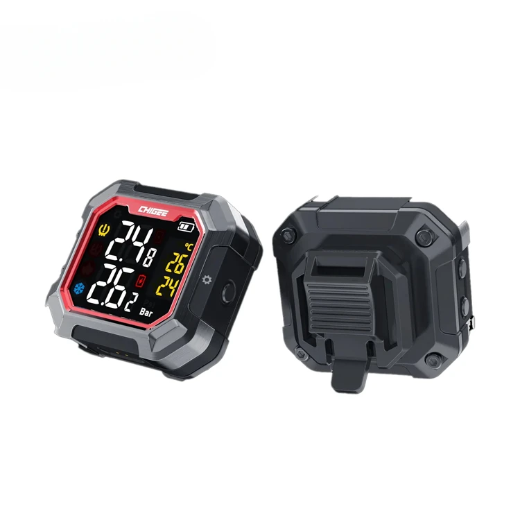 Dual Display 0.01bar Accuracy Monito Bluetooth Detector Motorcycle Tire Pressure Monitoring