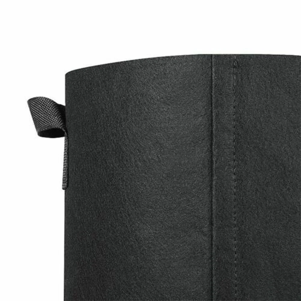 

Round Felt Planting Bag Gardening Planter Flowerpot ganizer Environmental Protection Vegetable Bag Durable Soft Breathing Straps