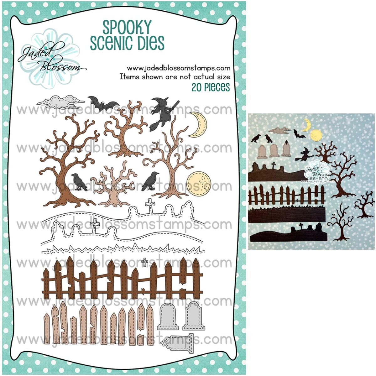 Spooky Scenic Dies Happy Halloween Metal Craft Cutting Dies Diy Scrapbook Paper Diary Decoration Card Handmade Embossing New
