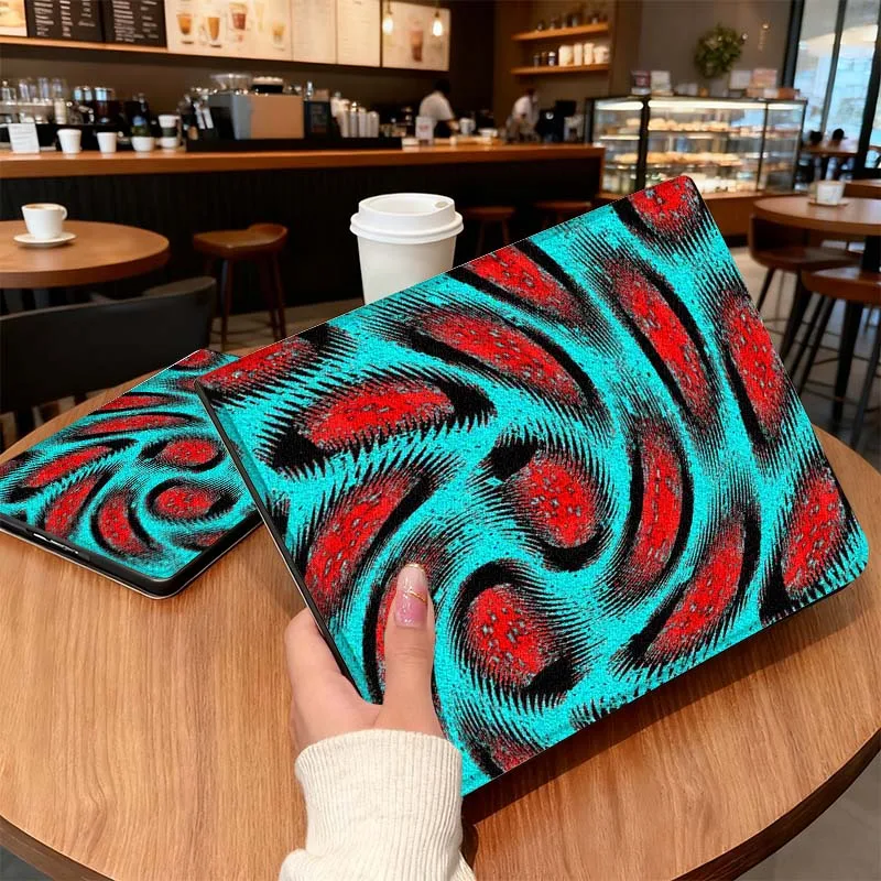 Red Blue Pink Swirl… - image