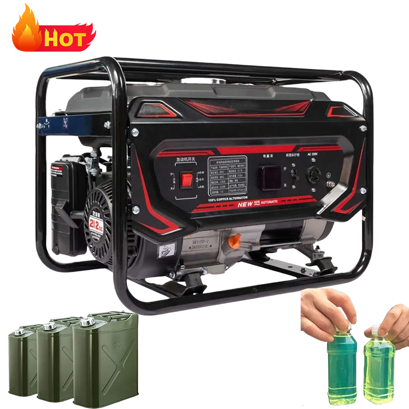 

Бензиновый генераторный набор, небольшой уличный портативный домашний генератор высокой мощности 3KW5KW6KW8KW 220 В