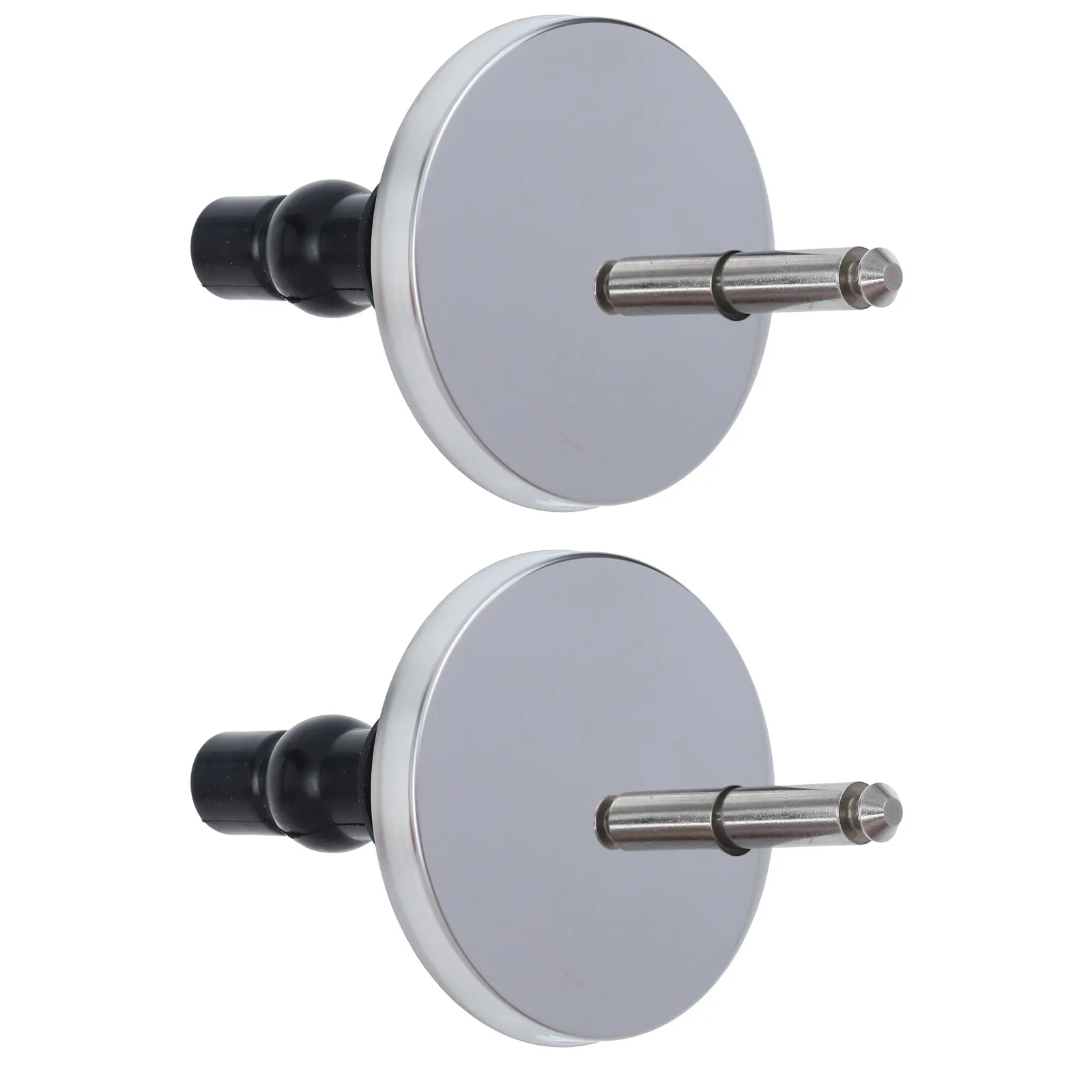 

2Pcs Toilet Seat Bolts Screws Set Premium Quality Corrosion Resistant Fixing Kit with Hinges Pads for Toilet Lid Seat