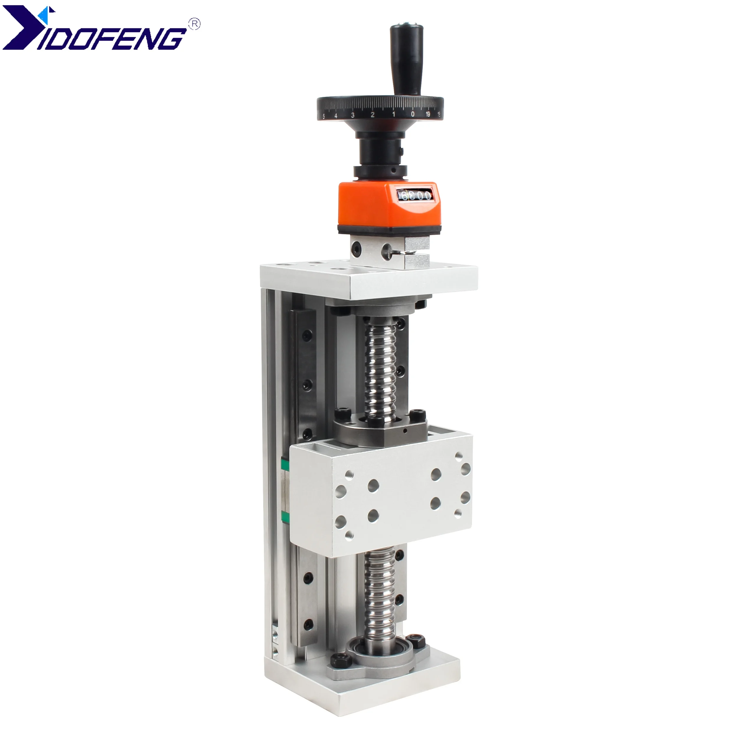 

Effective Stroke Linear Guide Stage Module 100-500mm Manual Sliding Table With Digital Display Position Counter Handwheel