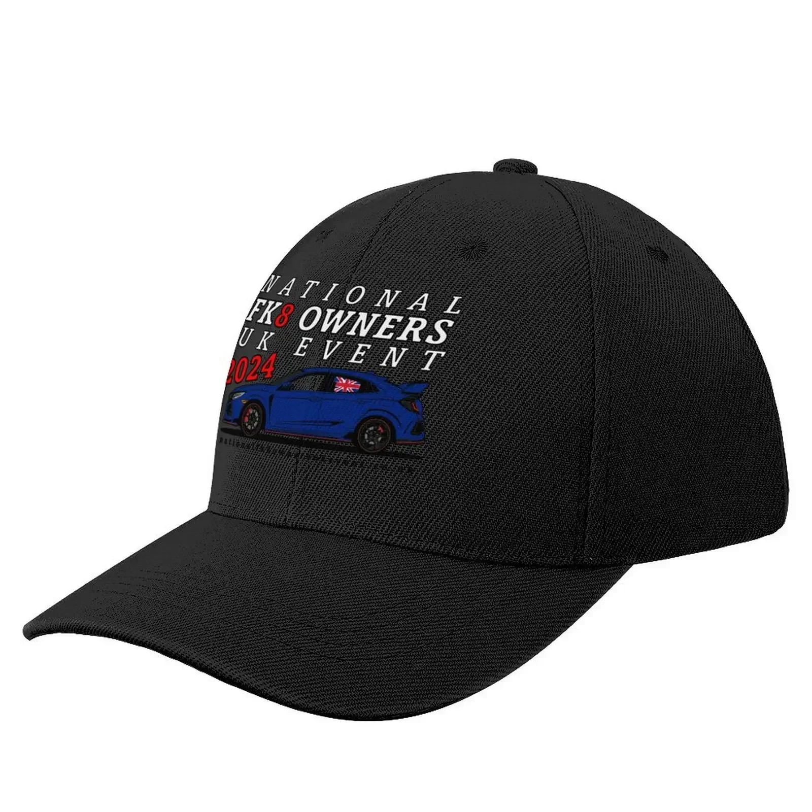 

2024 National FK8 Owners UK Event - Sporty Blue / Aegean Blue Baseball Cap Hip Hop Ball Cap Funny hats For Girls Men's