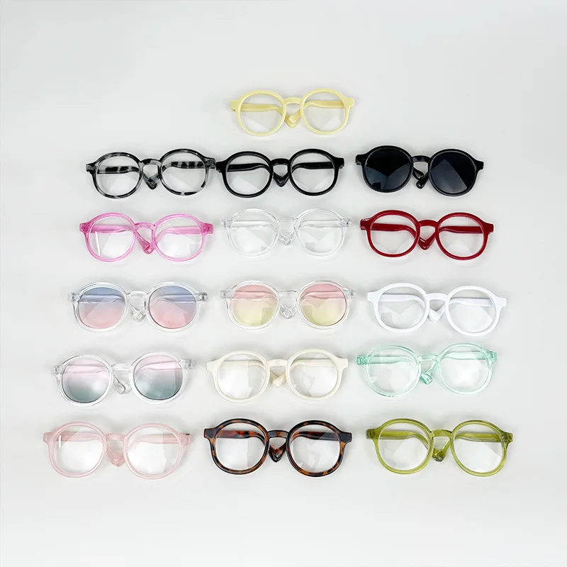 9cm Width Doll Sunglasses for 20cm Cotton Doll Zsiga Doll Glasses DIY Accessories