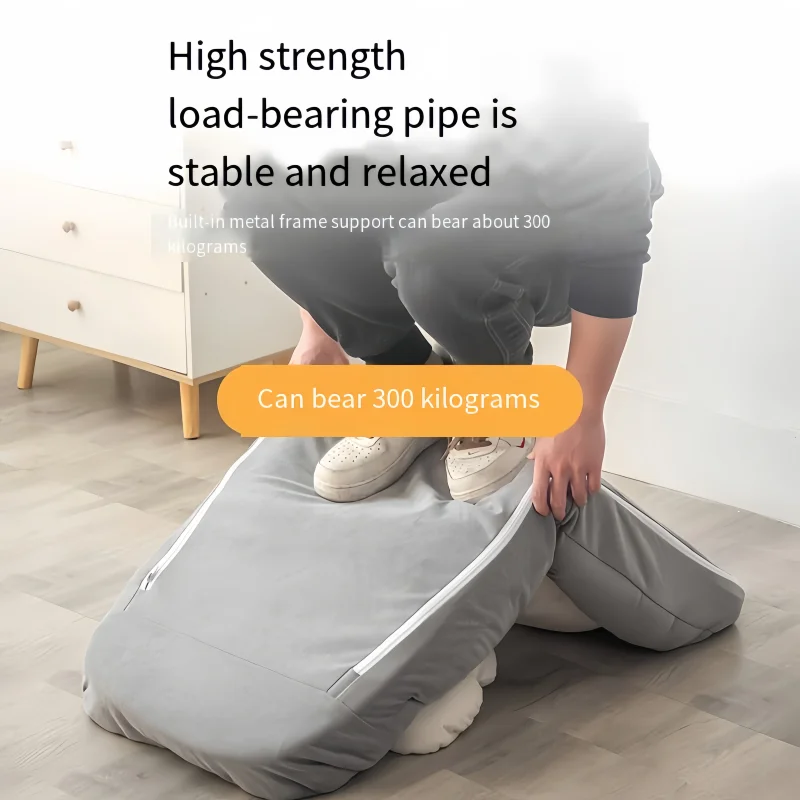 110*55cm Folding Tatami Single Lounger Sofa Adjustable Backrest Sofa Chair Home Living Room Bedroom Balcony Small Sofa
