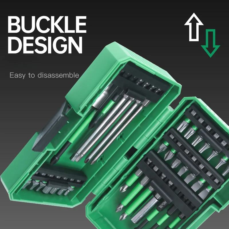 35pcs Screwdriver Drill Bit Set Magnetic Hexagon Socket Set Electric Sleeve Electric Screwdriver Multi-function Repair Tool Kit