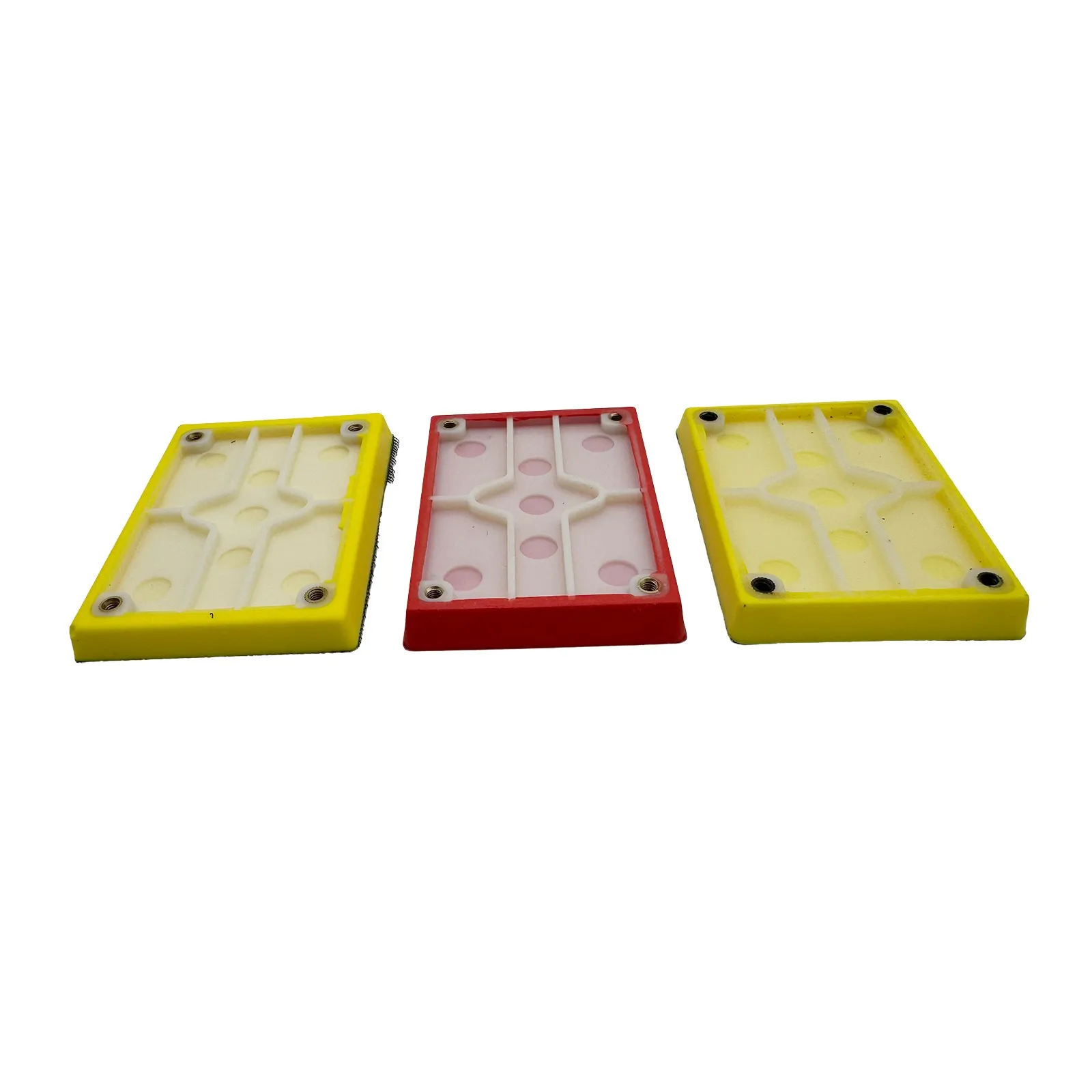1pc Rectangular Sanding Pad Hook And Loop Sander Backing Pad Sanding Pad Replacement For Grinder Abrasive Tools