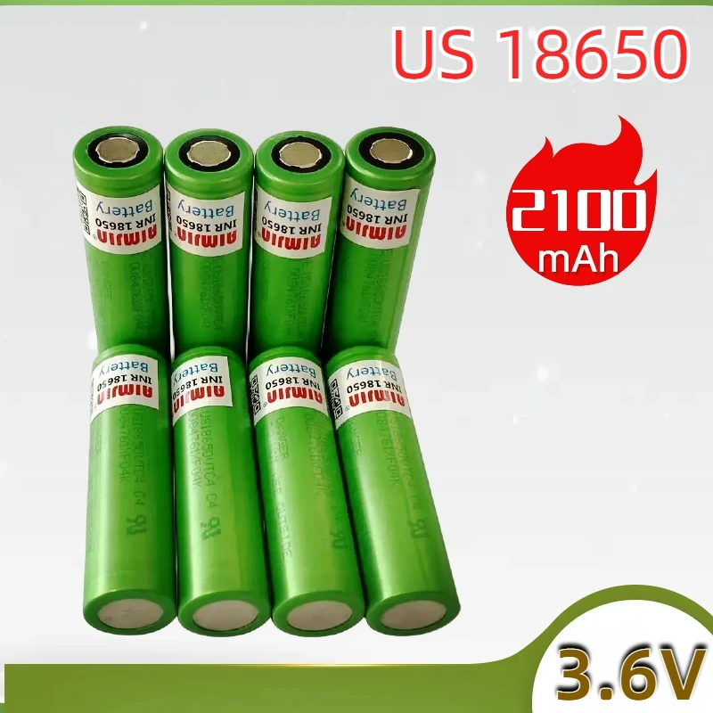 18650 VTC4 3.6V Lithium Battery Rechargeable C4 Suitable for Unmanned Aircraft Model 2100mah Power Battery Rechargeable