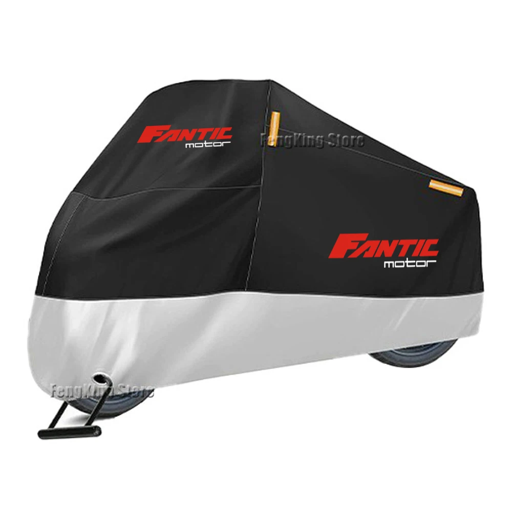 

Fantic-cubierta impermeable para motocicleta, Protector UV para exteriores, protección contra la lluvia
