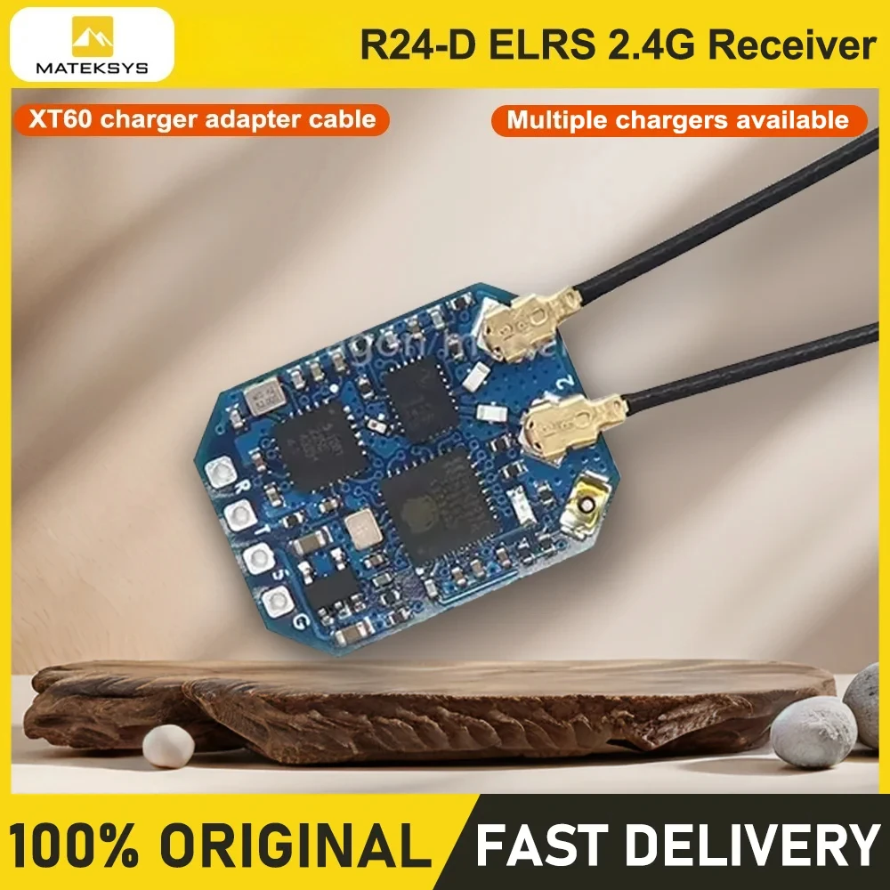 MATEK ELRS-R24-D R24D ELRS-R24-S R24S ELRS 2.4G Receiver CRSF for RC FPV Racing Freestyle Nano Micro Mini Long Range Drones