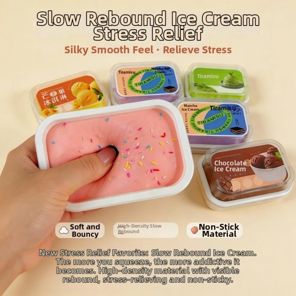 1pc Portable Bread-shaped 3D Dough Kneading Hand Relaxation Slow Rebound Squeeze Sensory Fluffy Cake Squeezing
