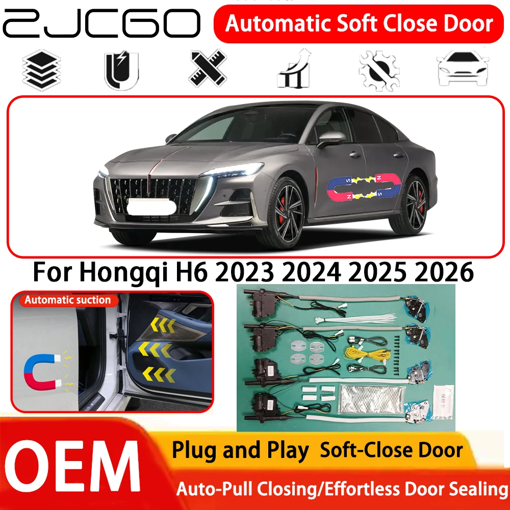 

for Hongqi H6 2023 2024 2025 2026 Car OEM Plug and Play Automatic Electric Soft Close Door Comfort Closing System