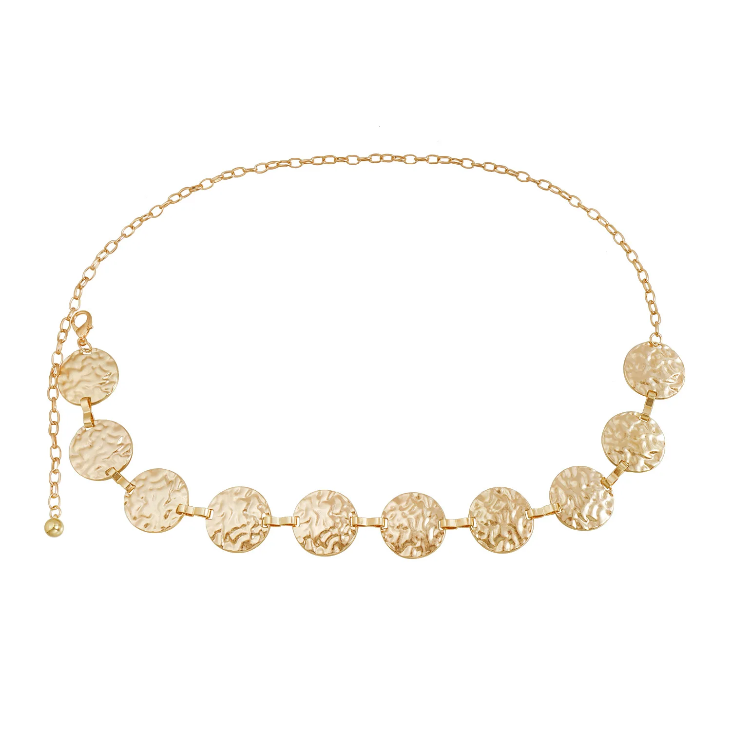 New fashion trend Body Jewelry Summer hot girl style beach metal sheet simple and sexy body chain accessory for women
