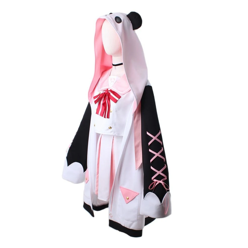 Anime YouTuber Virtual Idol Nijisanji Gamers VTuber Sasaki Saku Cosplay Costumes Uniform Outfits Halloween Custom Made