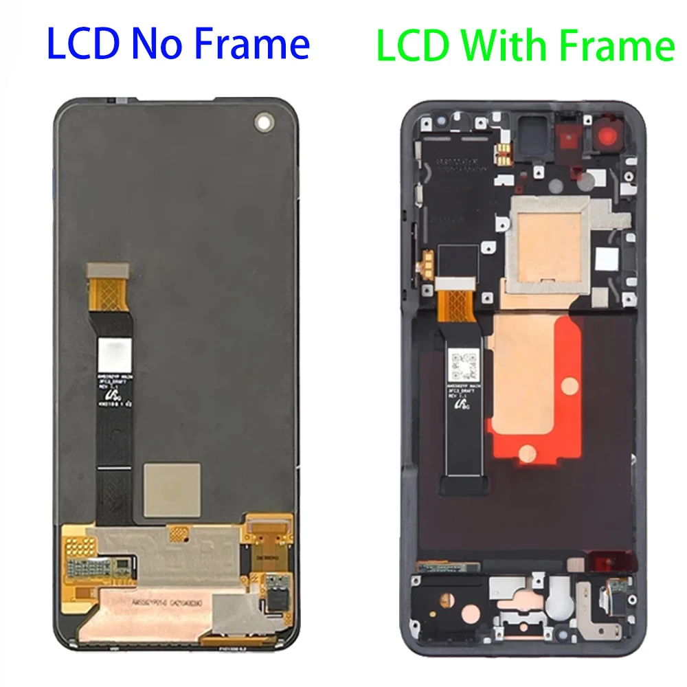 5.9'' Original  For Asus Zenfone 9 9Z LCD AI2202 Display Screen Touch Digitizer  For ASUS Zenfone 10 10z LCD AI2302 LCD+Frame