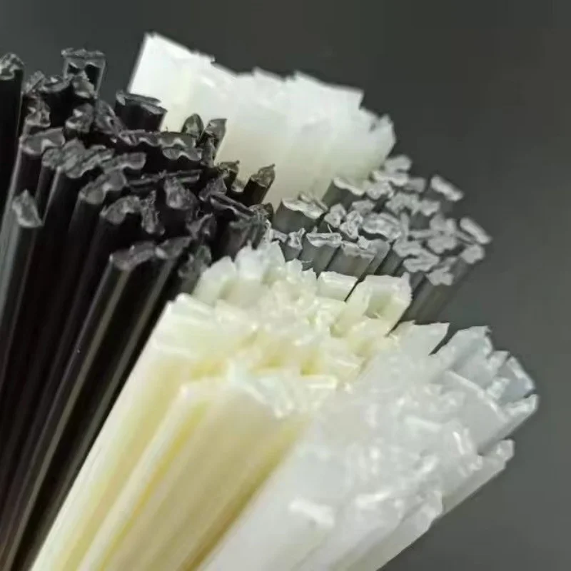 10/20 قطعة قضبان لحام بلاستيكية ABS/PP/PVC/PE عصي لحام 5x2 مللي متر للبلاستيك لحام بندقية الوفير إصلاح لوازم لحام 20 سنتيمتر