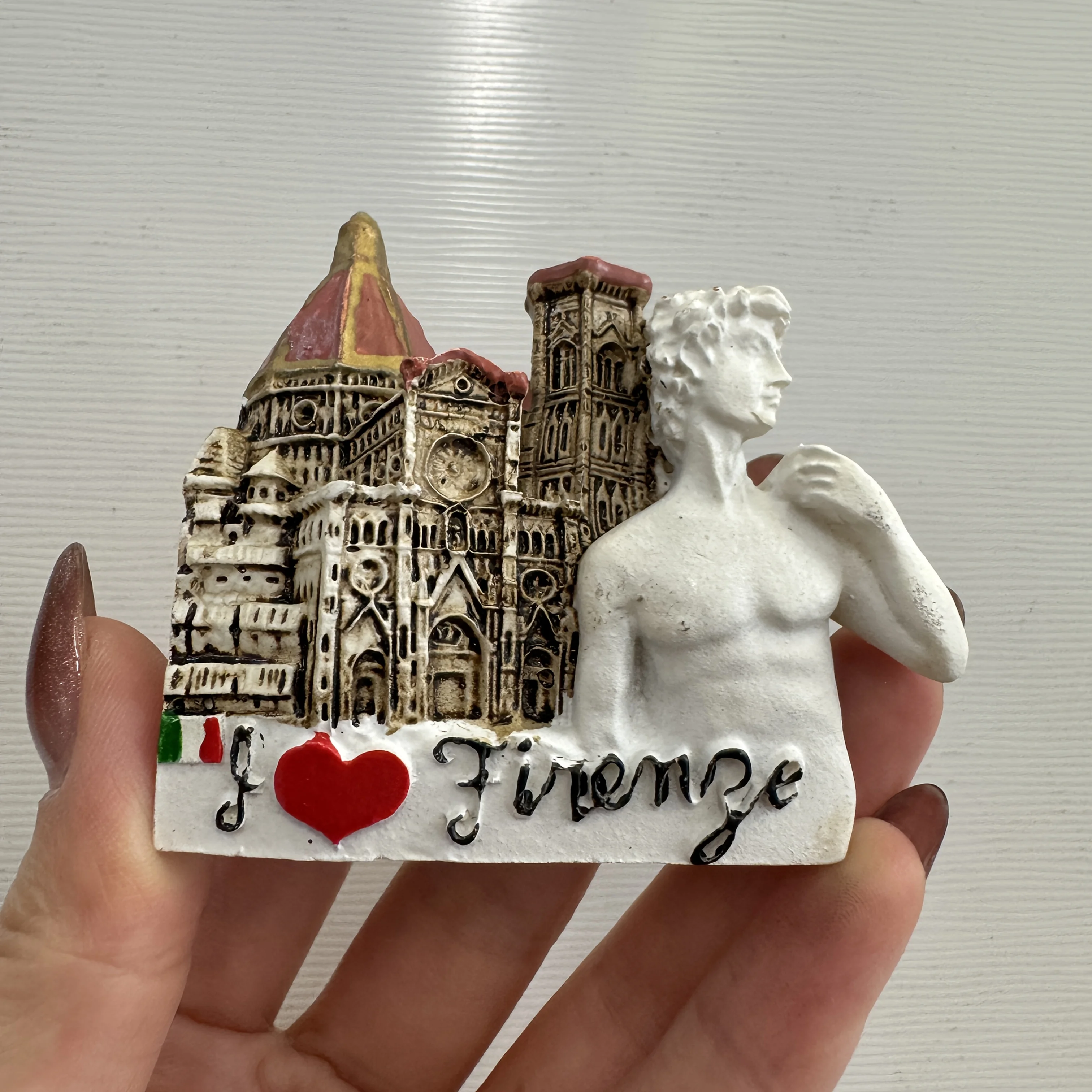 1 قطعة اليدوية ثلاثية الأبعاد الراتنج الفن مغناطيس الثلاجة ، فرانكفورت بريمن براغ ساحة شلالات نياجرا سوان ستون القلعة ميونيخ الدنمارك نوتردا