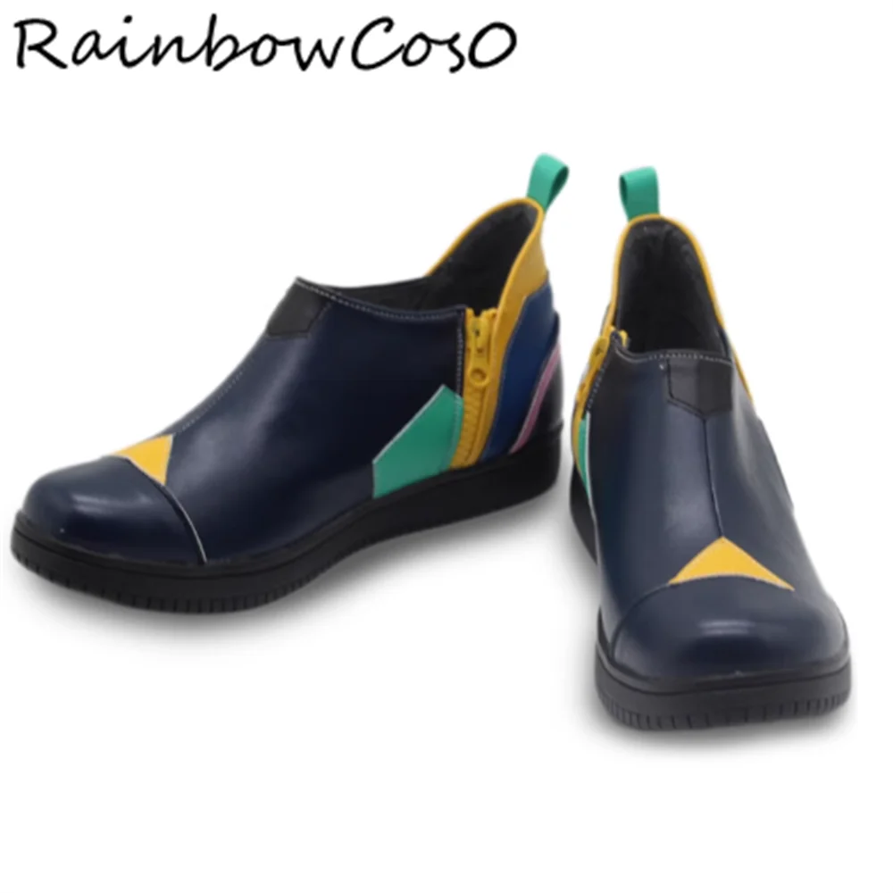 Waylay Scarpe Cosplay Stivali Gioco Anime Party Halloween RainbowCos0 W5349