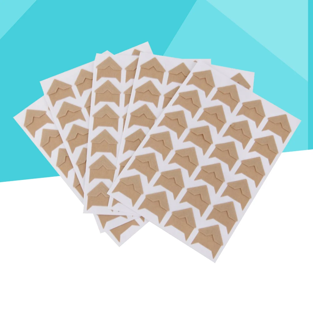 

10 Sheets Picture Accessories Stick Corners Book Memory Photo Protectors