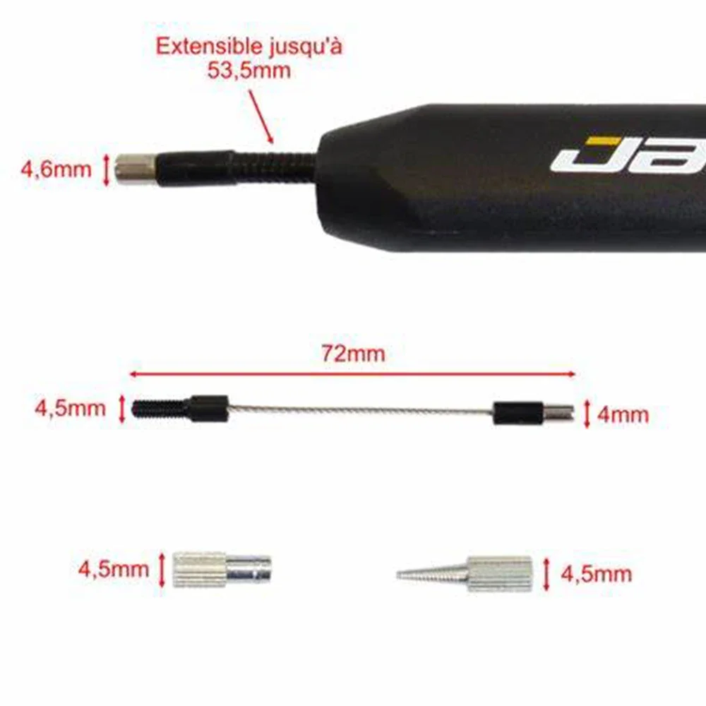 Pro internes Routing Fahrrad reparatur werkzeug Route interne Fahrrad kabel Gehäuse Drähte Nadel treiber Hydraulik schlauchs ch neider