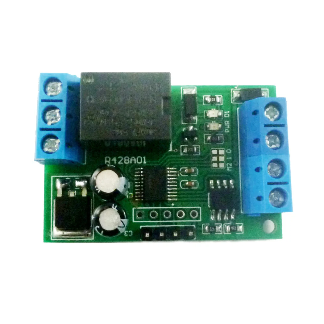 

1 Channel DC12V Relay Switch Board RS485 MODBUS RTU Serial Port Multi-function Relay Module PLC Controller 6 Modes of Working