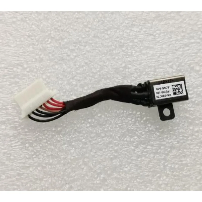 NEW DC Jack Battery Cable for DELL 5370 5471 Charging Port Power Interface Head P87G P88G 0V8CT9