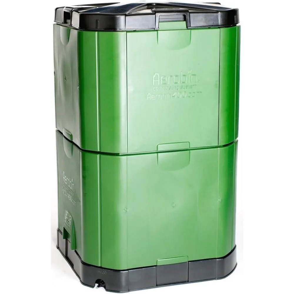 

Aerobin 400 Insulated Compost bin, 113 Gallon, Green