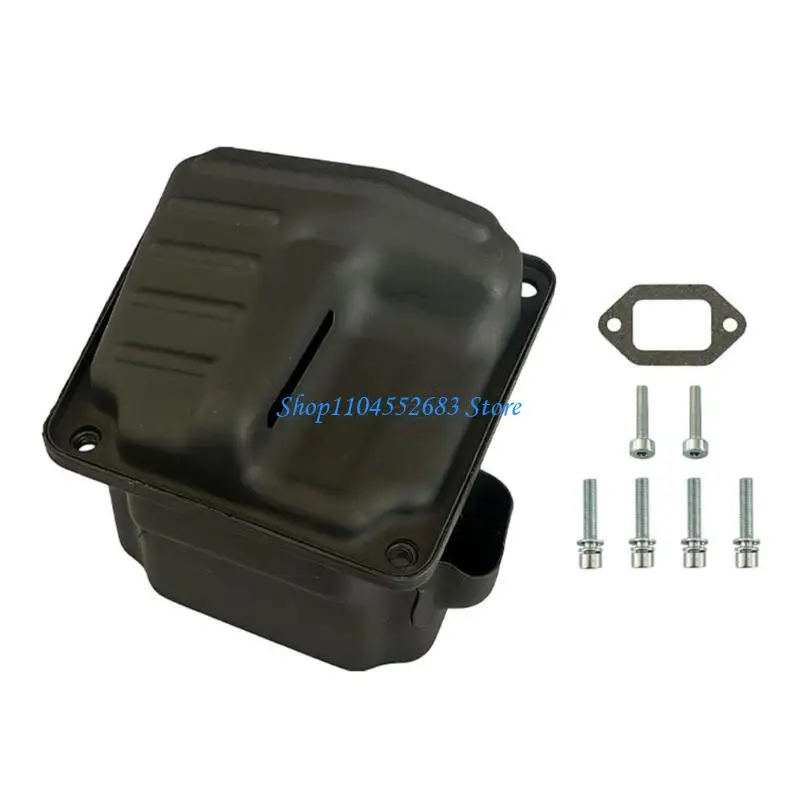 Y6GD Professional Chainsaw Muffler Noise Control Gasket Bolt Screw for MS650 MS460