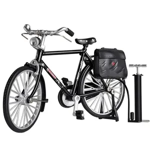 Vintage Nostalgia Bicycle model Ornament, large bar, classic ornament with paste and pump, decorative desktop, 2 colors 6 Main Sales Decorative Bike - №6