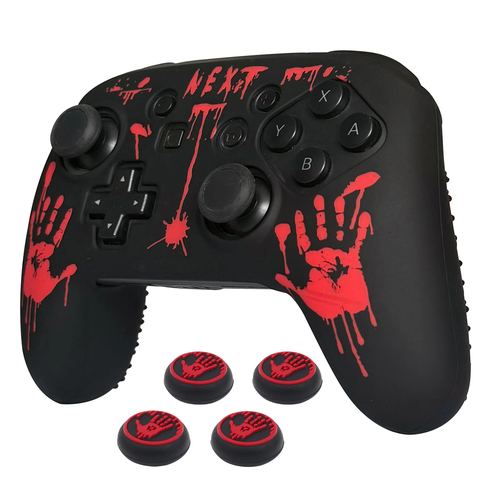Protective Silicone Soft Control Cases For Nintendo Switch Pro Controller Skin Cover Gamepad Joystick Games Accessories Covers