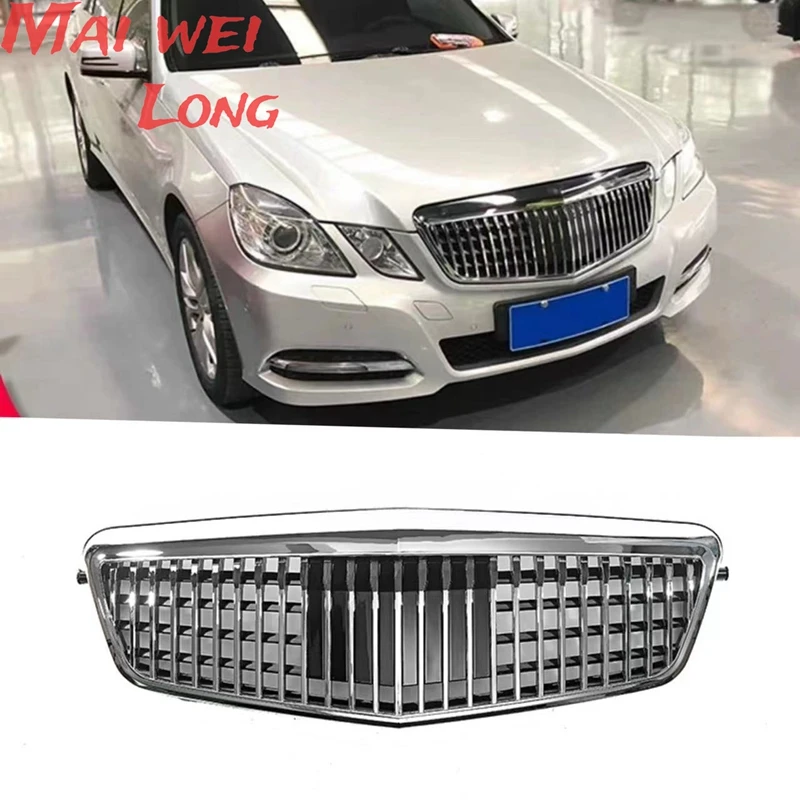 

For 2009-2015 E Class W212 Modify MBH Center grille Grill E300L E400L E200 E180 MESH Grill W212 Grille