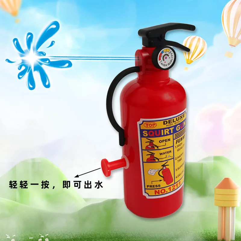 Water Gun Summer Outdoor Water Spray Mini Guns Range Pools Beach Water Battle Fun Play Toys Children Fire- Extinguisher 11.5cm