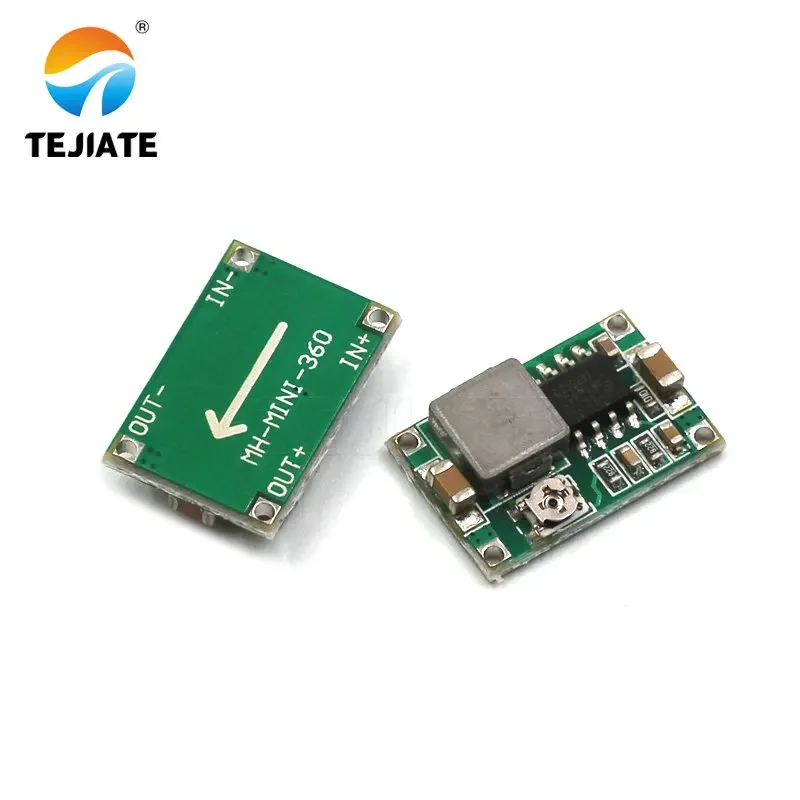 1 個 MP2307 MINI-360 航空モデル電源ボード DC-DC 調整可能な降圧/安定化電圧モジュール LM2596 よりも優れています