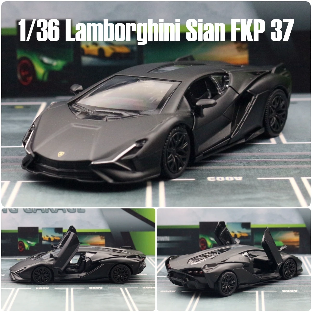 1/36 Lamborghini Sian FKP 37 Super Toy Car For Children RMZ CiTY