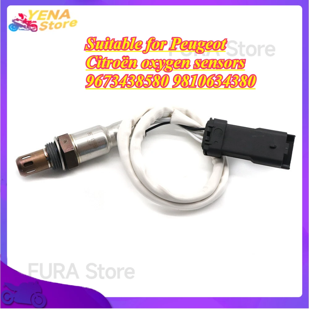 

Suitable for Peugeot Citroën oxygen sensors 9673438580 9810634380 Detector oxygen sensor Automotive parts