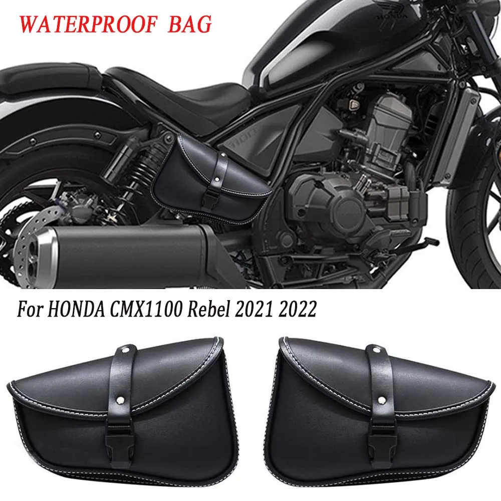 

For HONDA CMX1100 Rebel 2021 2022 Motorcycle Frame Crash Bars Waterproof Bag Original Bumper Repair Tool Placement Bag CMX1100