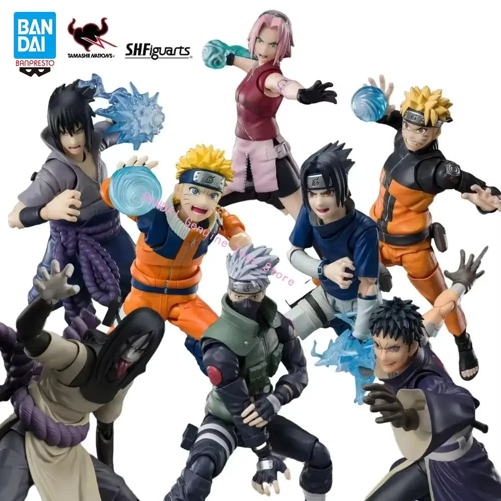 Figura de Acción de Anime Bandai SHFiguarts 2.0, Jiraiya, Kakashi Hatake No. 1, Naruto Top 99, Sasuke, Orochimaru, Uchiha Madara, SHF