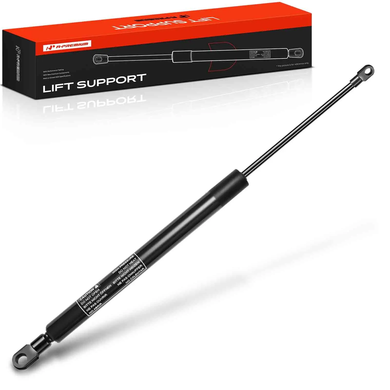 A-Premium Dump Box Lift Supports Shocks Struts for Polaris Ranger 500 1999 Sportsman X2 500 2008-2009 Sportsman X2 550 2010-2014