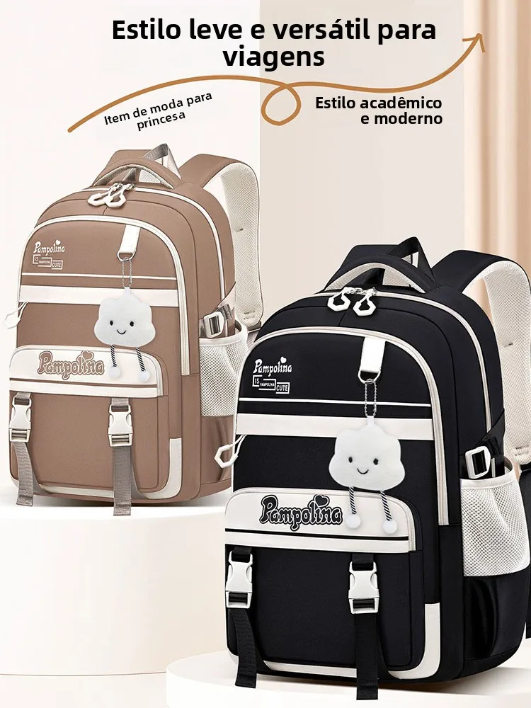 sac-a-dos-scolaire-ultra-leger-pour-filles-d'ecole-primaire-protection-de-la-colonne-vertebrale-grande-capacite-decompression-poignee-souple-impermeable