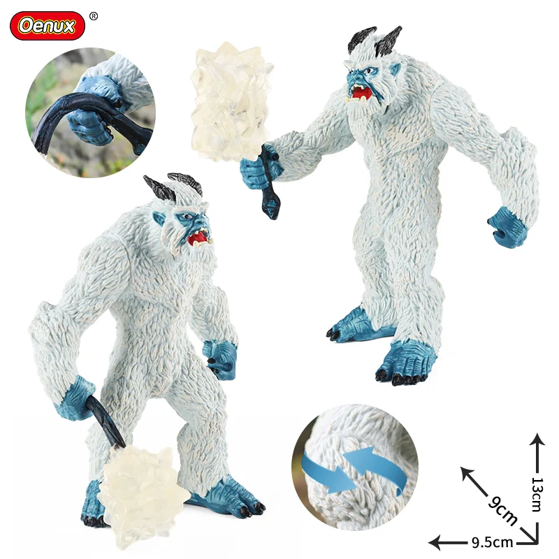 Oenux Original Savage Dinosaurier Mythos Drache Tiere Modell Feuer Bull Octopus Monster Krabbe Actionfiguren Kinder Sammlung Spielzeug Geschenk