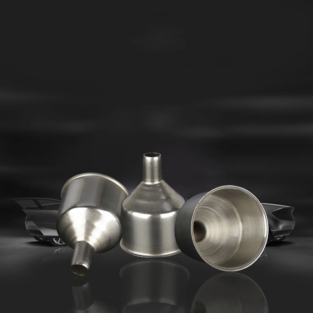 

1Pcs Stainless Steel Funnel Heavy Duty Wide Mouth Dishwasher Safe for Small Bottles Wine Pot Flagon Transferring Liquid Dry