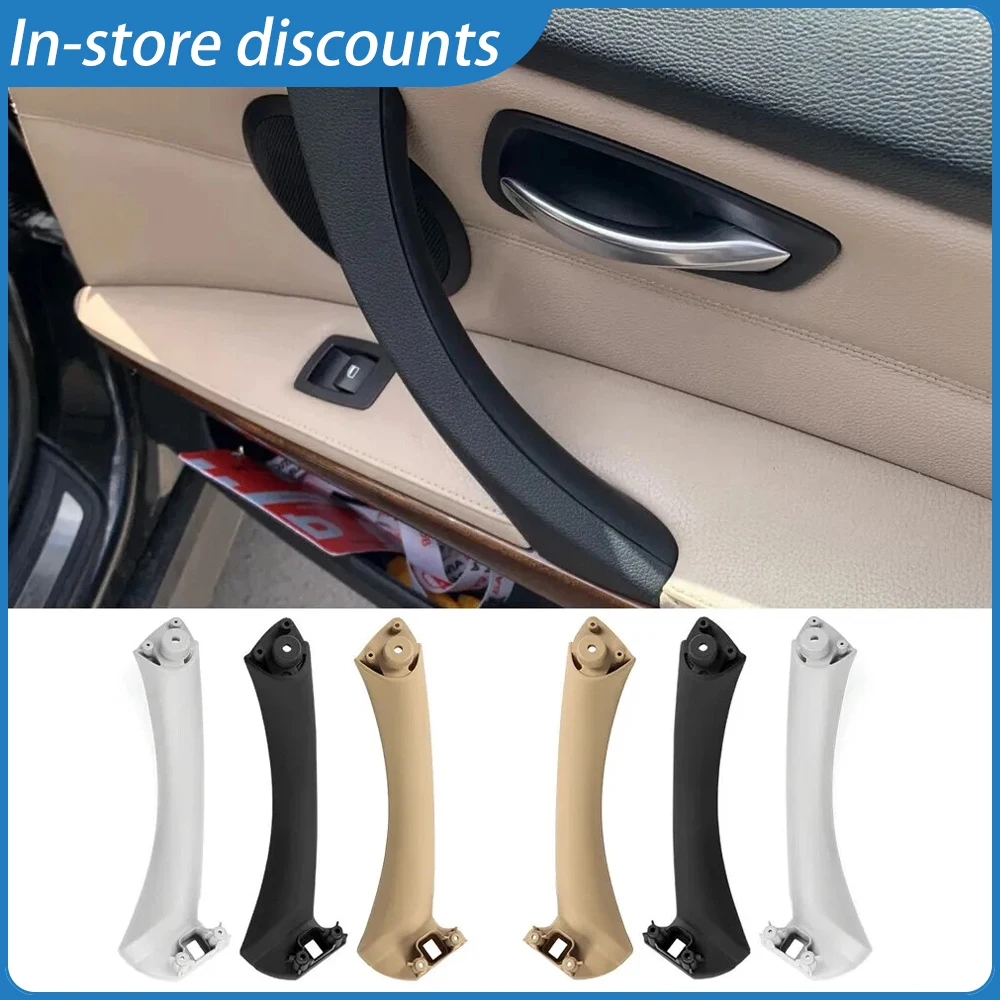 

Premium 6PCS Interior Door Handle Assembly Kit for BMW E90 2005-2012, Perfect OEM Replacement with Part Number 51417230853