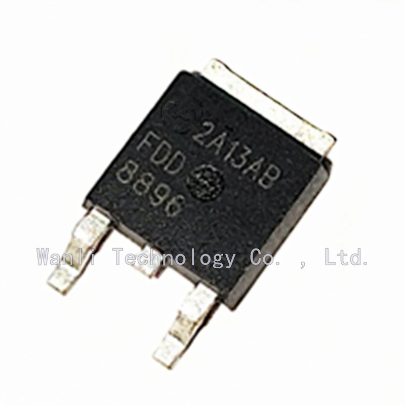 10PCS-50PCS/Lot FDD8896 8896 TO-252 SMD TO252 MOS field-effect transistor