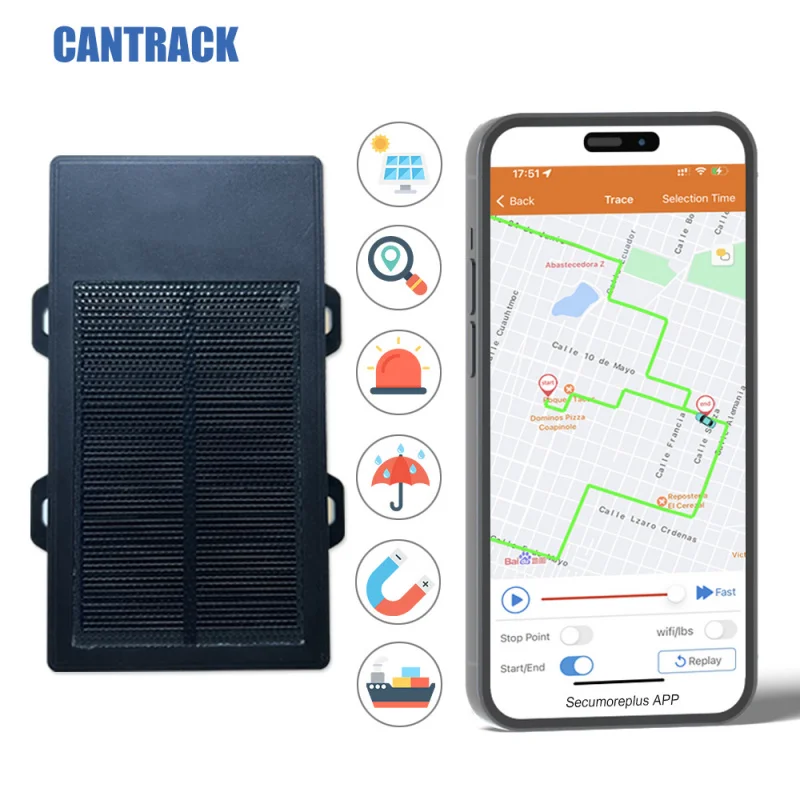 

4g and 2g LTE GPS Locator Outdoor Asset Protection 10000mah Wireless gps tracker Magnetic GPS